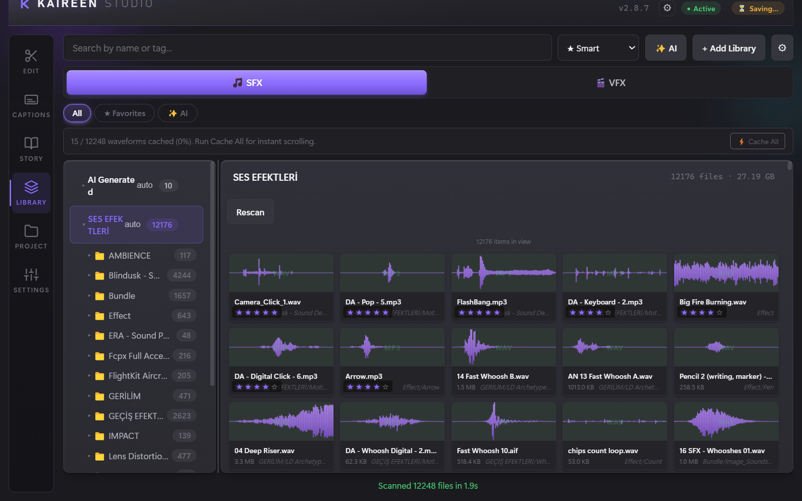 SFX Library